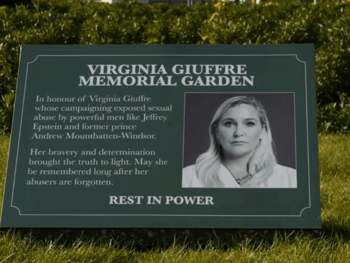 Buckingham Palace turned into memorial garden by activists