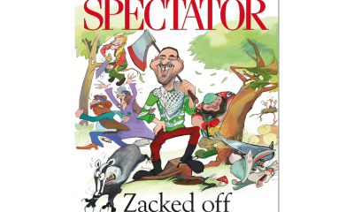 Spectator front page is grotesque