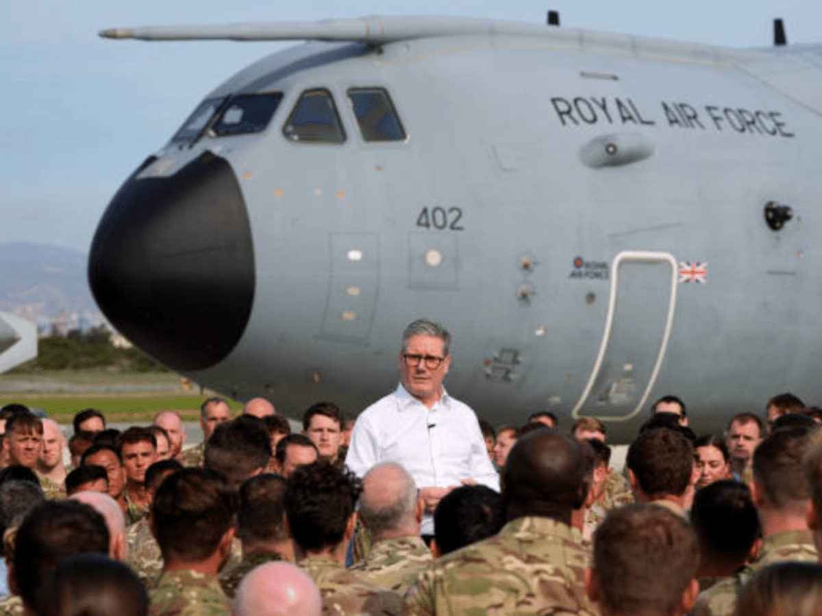 Cyprus RAF base on high alert thanks to Starmer