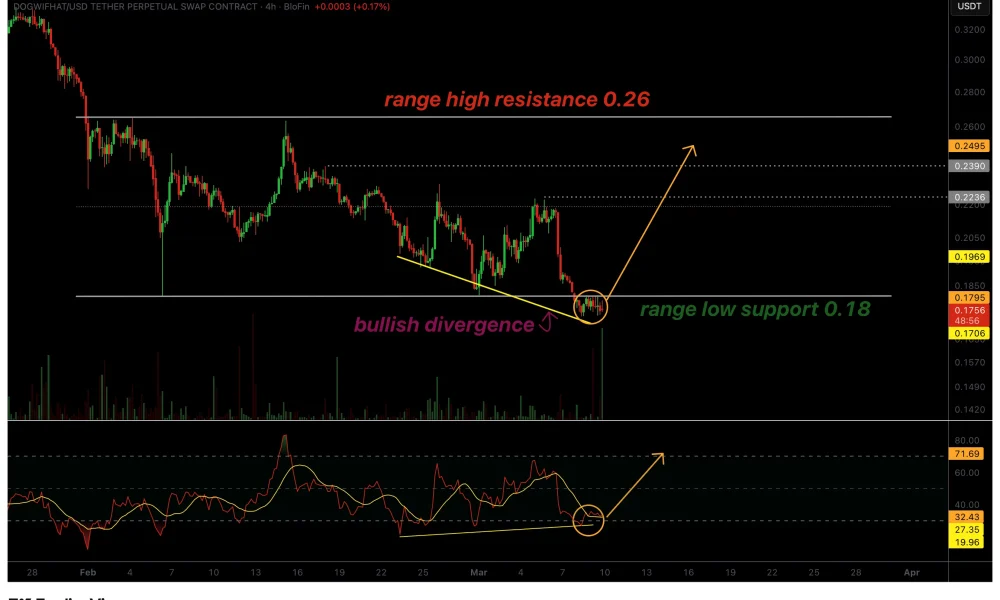 WIF price forms bullish divergence in oversold conditions, bottom forming? - 2