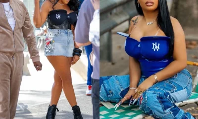 Who Wore It Better Angela Simmons Vs DreamDoll In A Yankees Hat Corset Top By Haus Of Debonair Designz Final 22