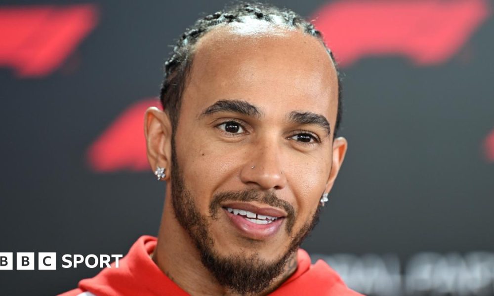 Lewis Hamilton at a press conference prior to the Japanese Grand Prix