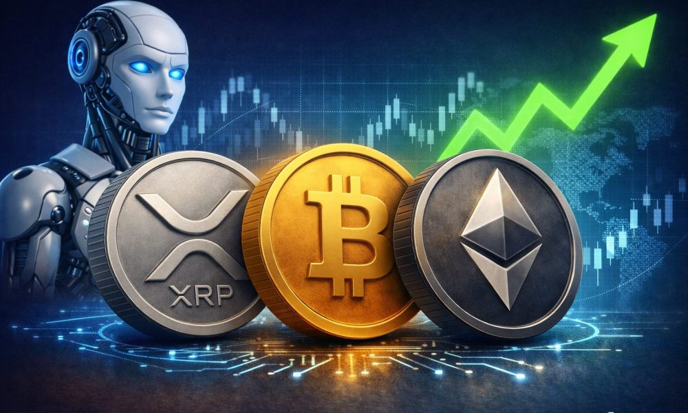 Leading AI Claude Predicts the Price of XRP, Bitcoin and Ethereum by The End of 2026