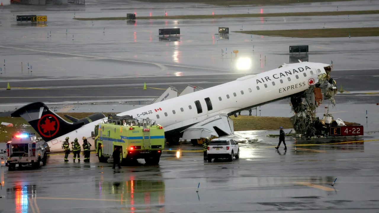LaGuardia flight cancellations, delays grow after Air Canada plane collision