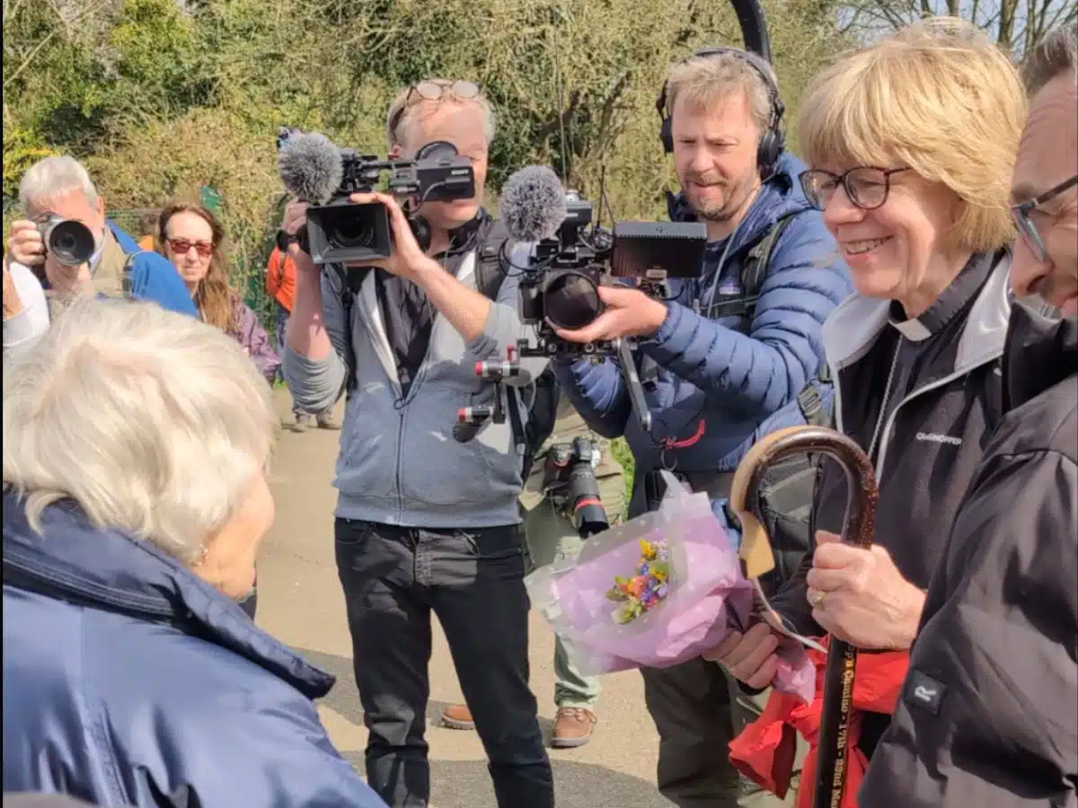 Archbishop Mullally blesses Christian Climate Action