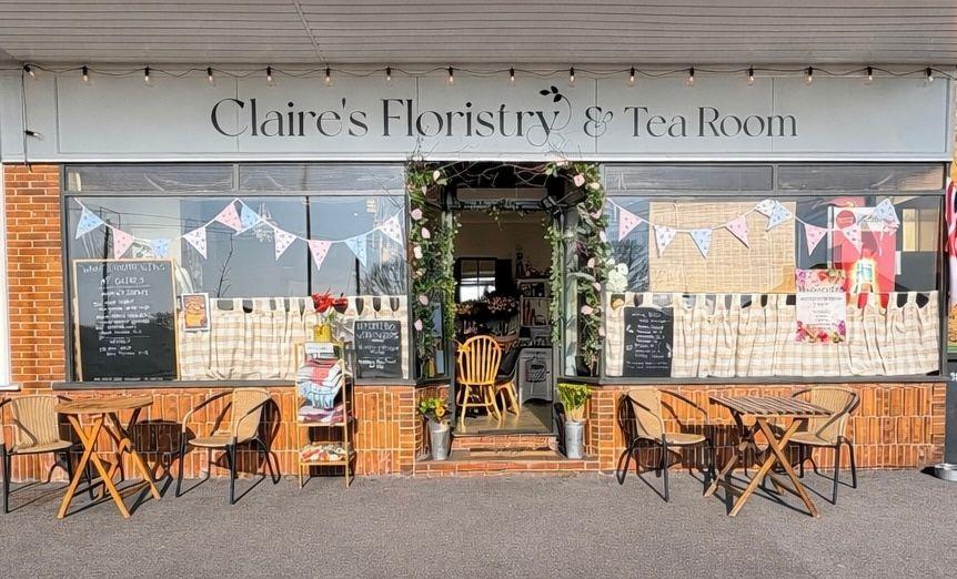 Community Rallies Around Claire’s Floristry & Tea Room as Business Celebrates Two Years