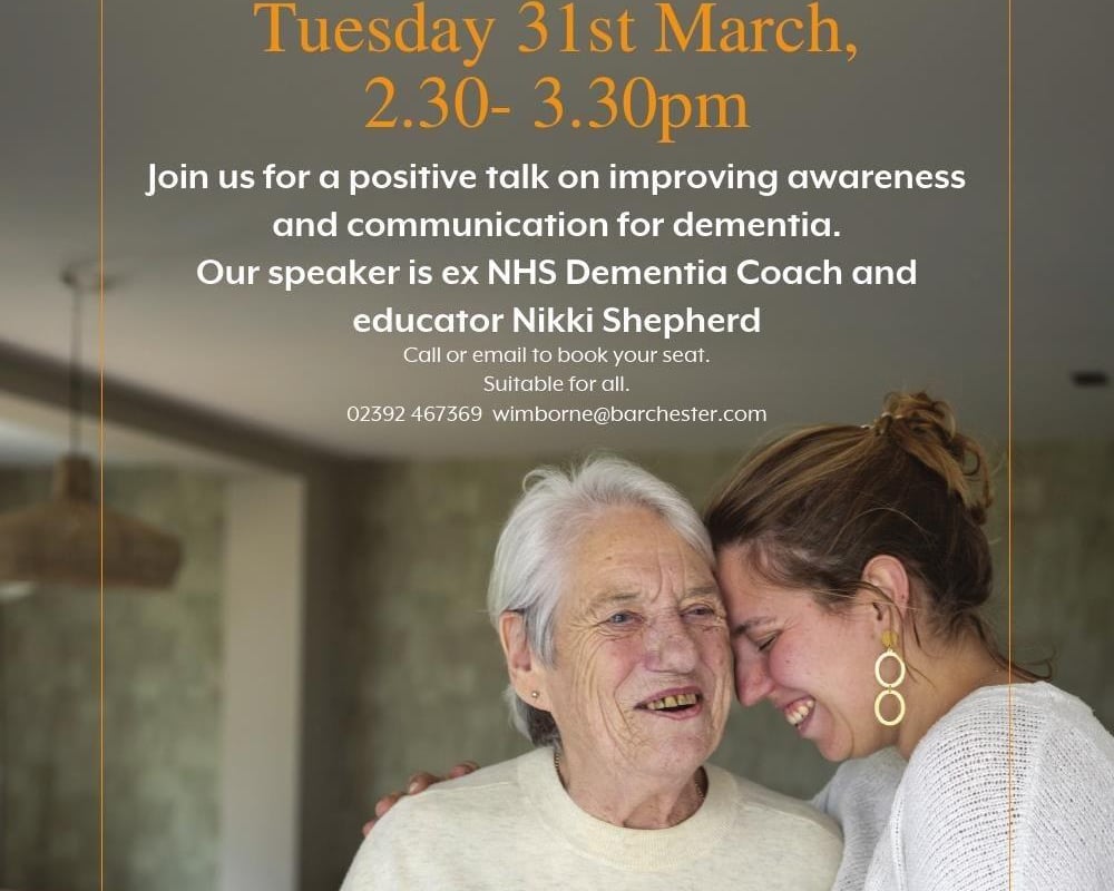 Hayling care home offers open invitation to improve dementia communication