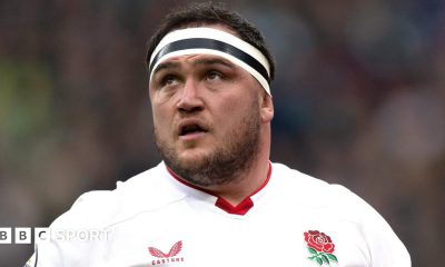 Jamie George playing against Ireland