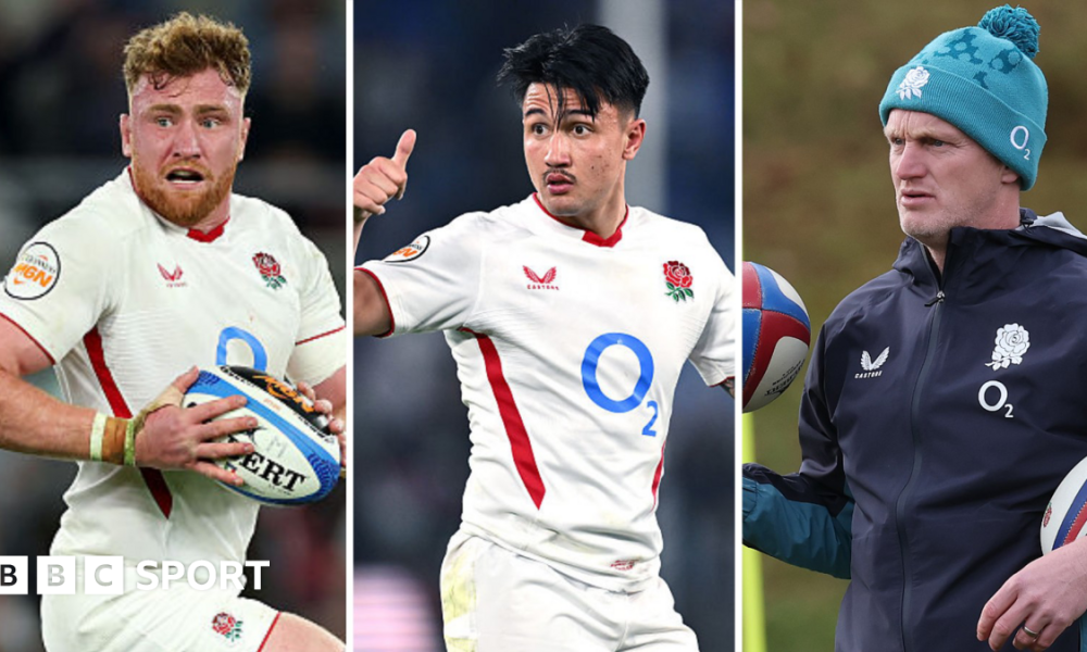 Chandler Cunningham-South and Ollie Chessum hug