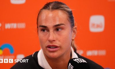 World number one Aryna Sabalenka