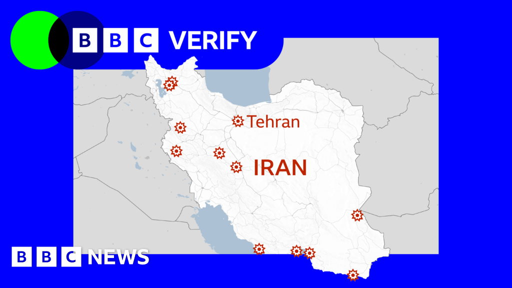 Strikes across Iran and the Middle East
