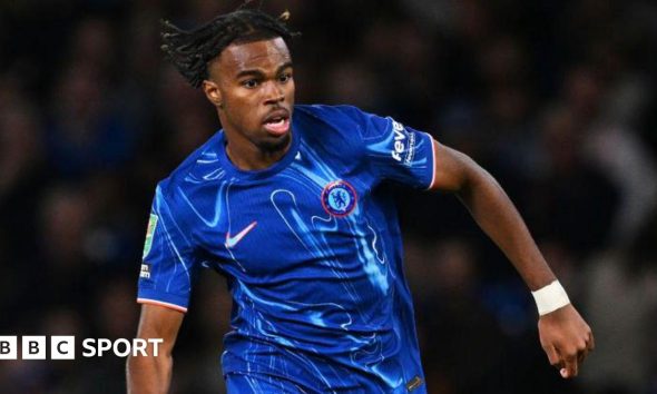 Carney Chukwuemeka of Chelsea in action during the Carabao Cup Third Round match between Chelsea and Barrow