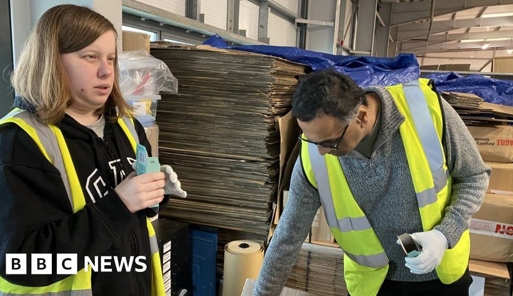 A firm hiring blind staff went bust