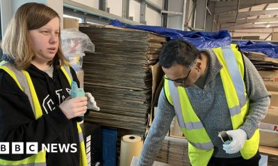 A firm hiring blind staff went bust