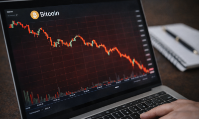 bitcoin trading chart goes down