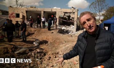 'A direct hit' - BBC visits Israeli town after Iranian strike