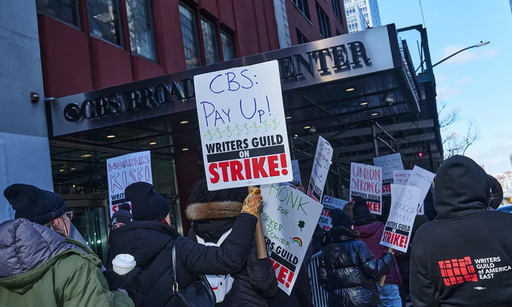 CBS News staffers walk off job in 24-hour labor dispute over wages