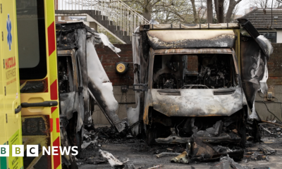 Two men arrested over Jewish charity ambulance arson attacks