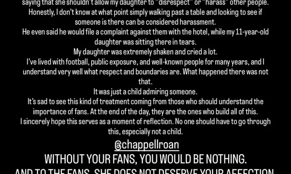 Soccer Star Jorginho Says Chappell Roan Accused His 11-Year-Old Daughter of Harassment