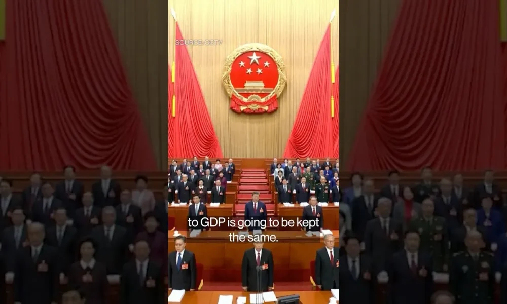 China Lowers GDP Growth Target for 2026
