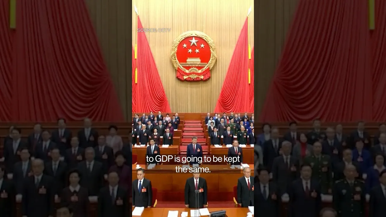 China Lowers GDP Growth Target for 2026