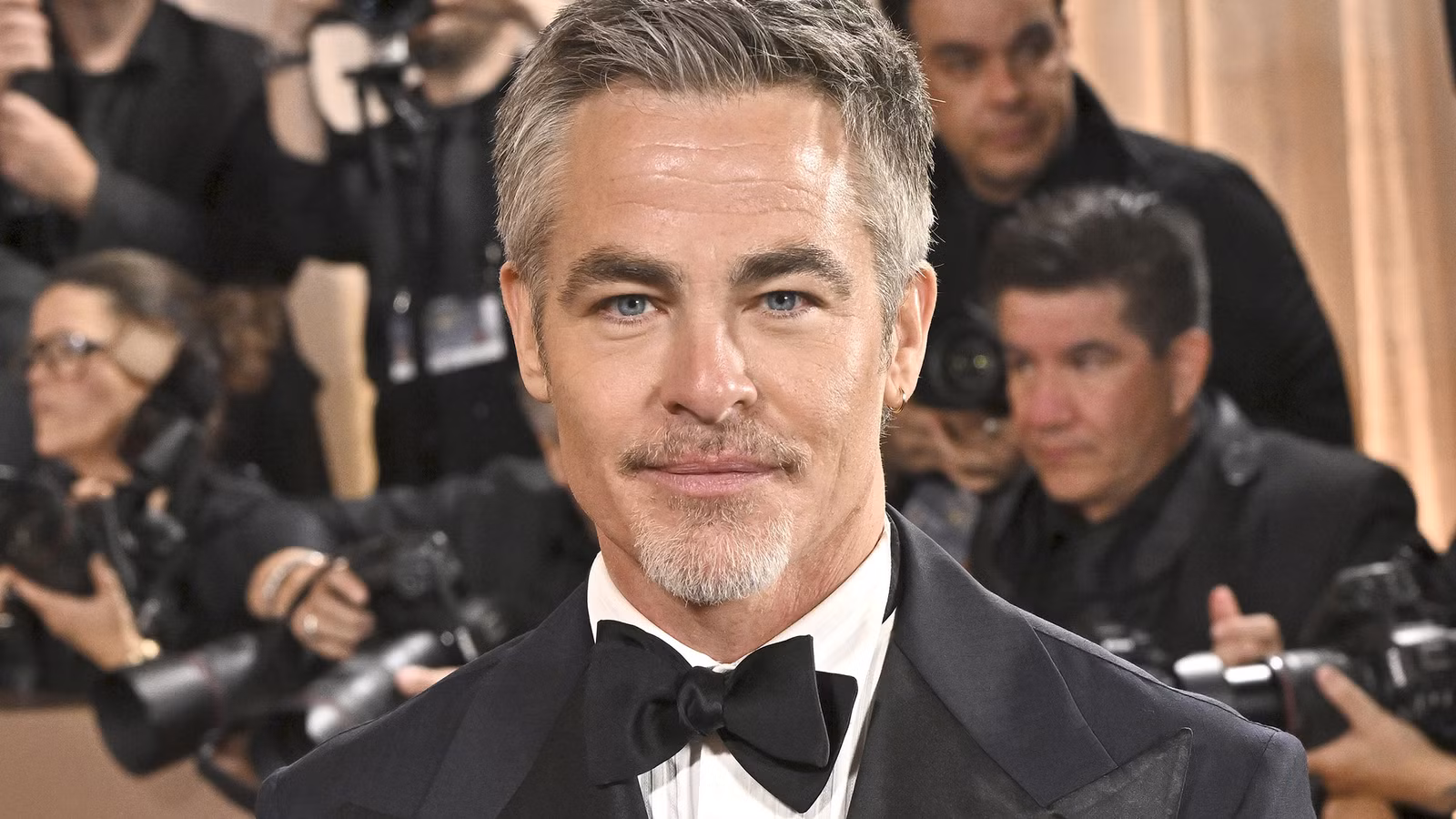 Chris Pine on the red carpet