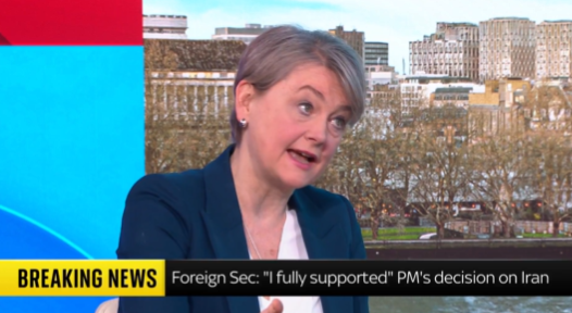 Yvette Cooper Swipes at Blair: Starmer ‘Learning Lessons’ From Iraq