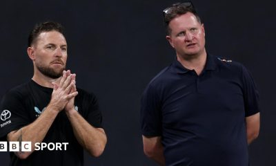 Brendon McCullum and Rob Key