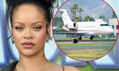 rihanna leaving getty backgrid