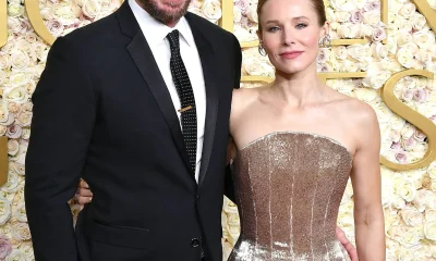 Dax Shepard and Kristen Bell at 82nd Annual Golden Globe Awards