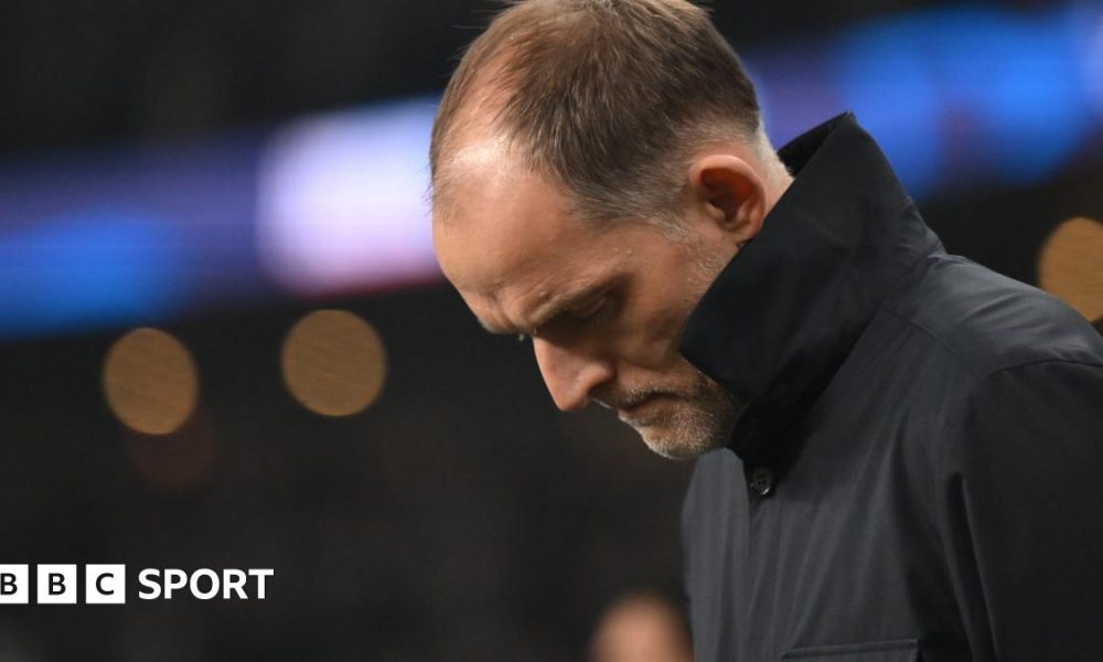 Thomas Tuchel on the Wembley touchline during England's draw with Uruguay