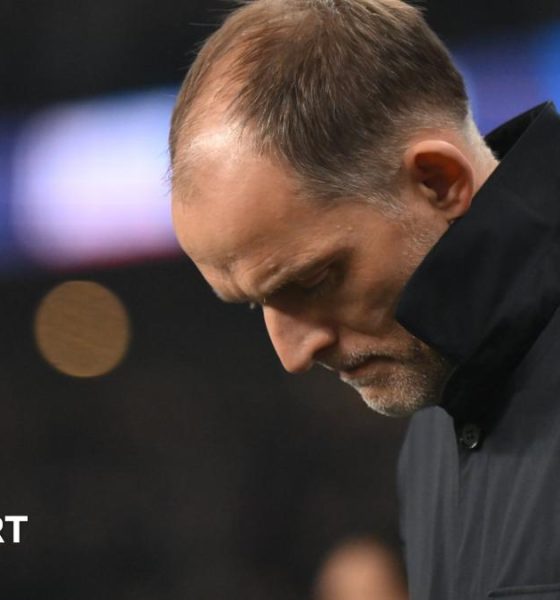 Thomas Tuchel on the Wembley touchline during England's draw with Uruguay