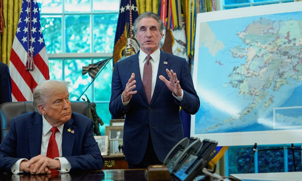 Doug Burgum lands in Venezuela for rare earth minerals talks with officials