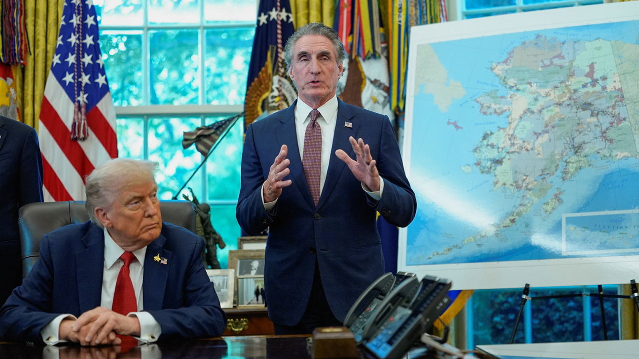 Doug Burgum lands in Venezuela for rare earth minerals talks with officials