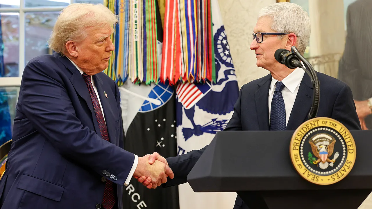 Tim Cook defends Trump ties while rejecting political labels at Apple