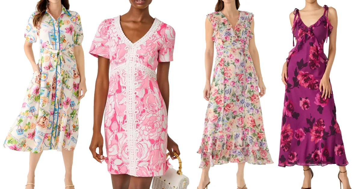 15 Pretty Spring Dresses for Easter, Weddings and More