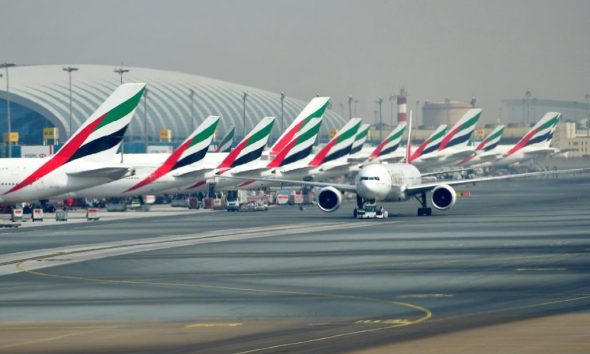 Dubai International Airport is one of the world's biggest aviation hubs