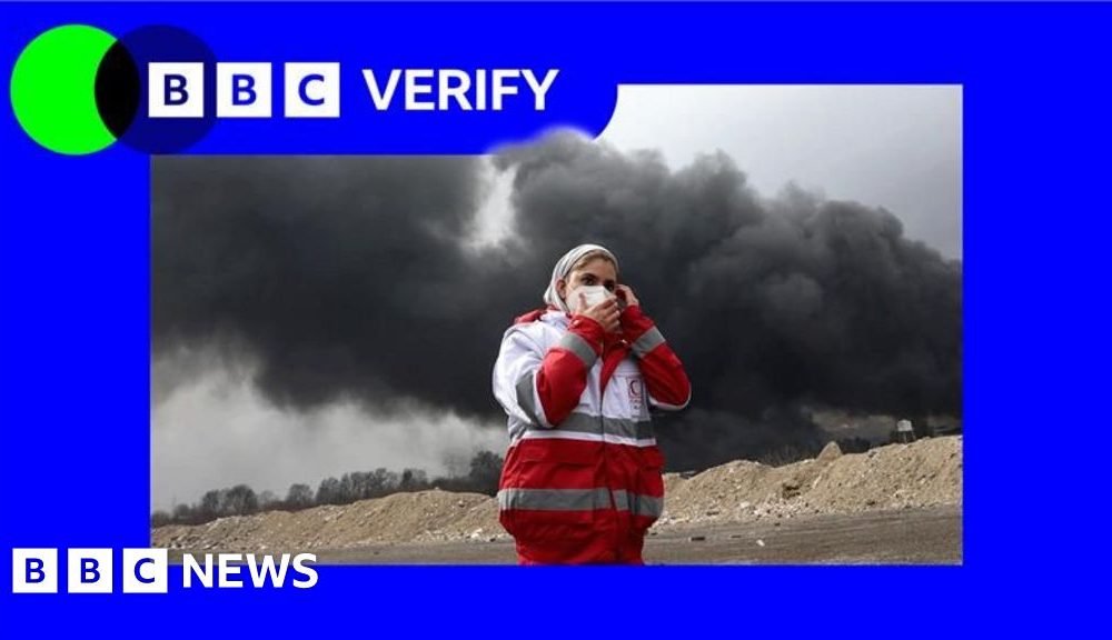 Air strikes cause black rain and 'unprecedented' pollution in Tehran, scientists say