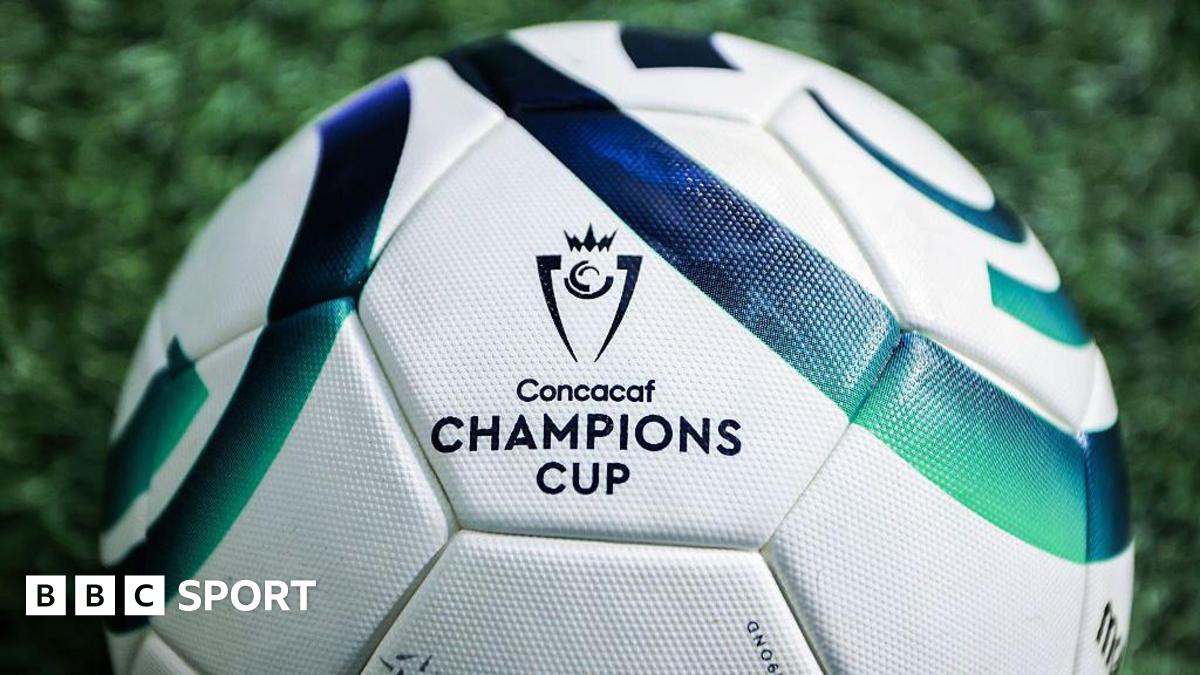 A picture of the official ball for the Concacaf Champions Cup