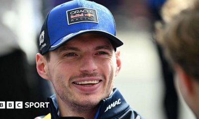 Max Verstappen at the Australian Grand Prix