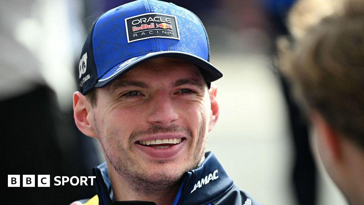 Max Verstappen at the Australian Grand Prix