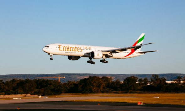 Emirates airplane