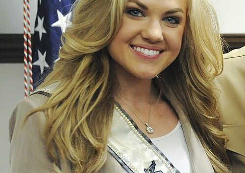 Erika as Miss Arizona USA winner in 2012