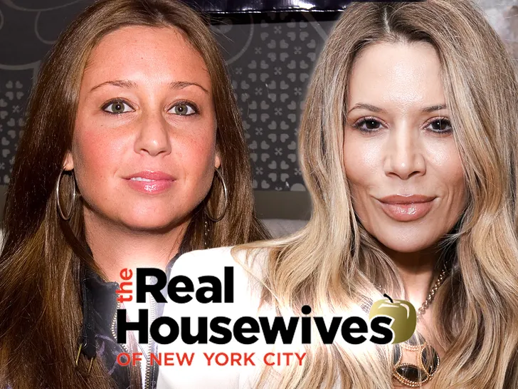 Hailey Glassman andmake up artist Daisy Toye real housewives new york getty comp 2