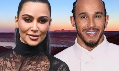 kim kardashian and lewis hamilton getty insta 1