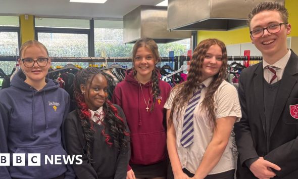 Free prom hire boutique set up for two schools