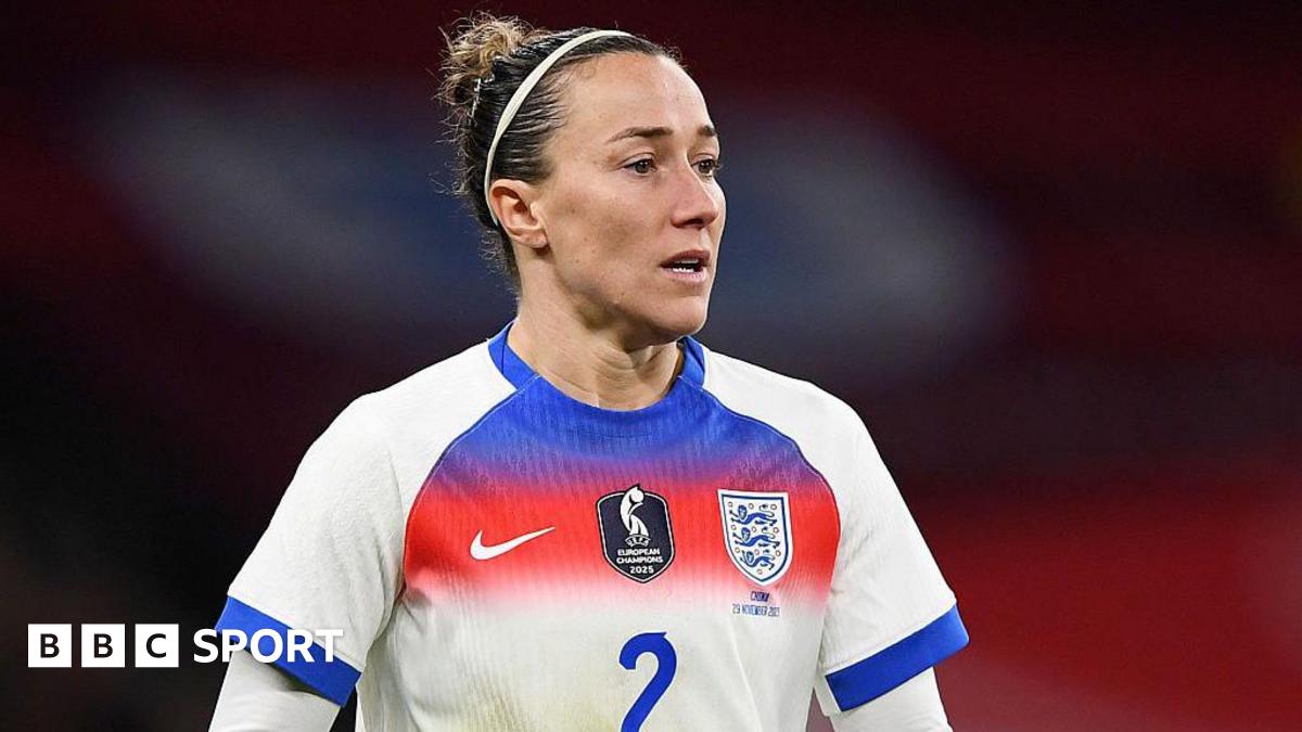 Lucy Bronze in action for England at Euro 2025