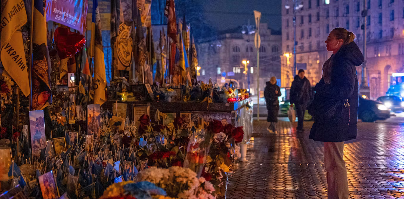 after four years of war, exhaustion on both sides is the main hope for peace