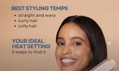 Heat styling temperature guide