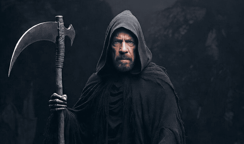 Chuck Norris Goes On A Side Quest To Kill Death, Replaces The Grim Reaper